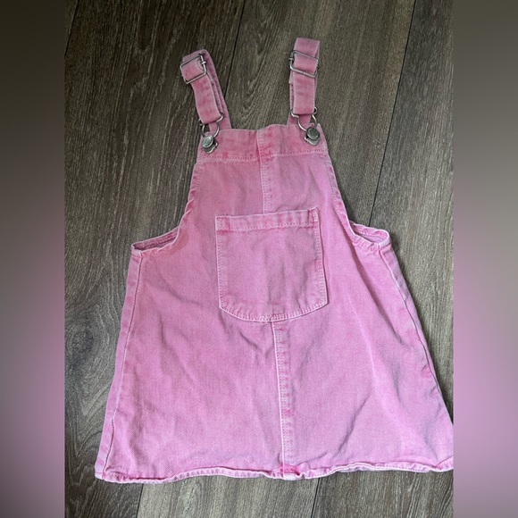 Pink skirt overalls from Zara (: - Picture 1 of 4